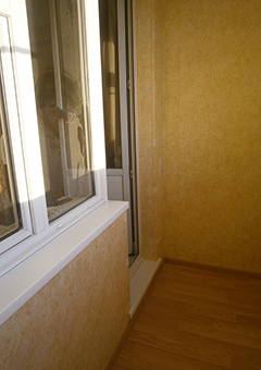 Теплое остекление балкона в доме П-44 - фото 9
